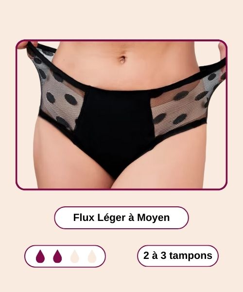 Culotte menstruelle flux léger : la solution idéale pour règles légères
