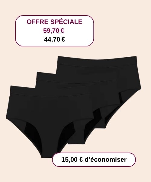 Pack 3 culottes noires - LOU