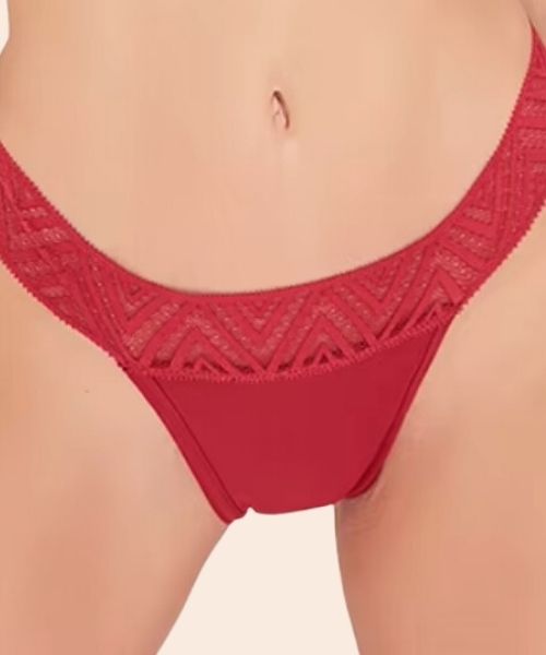 String menstruel rouge - HELENA